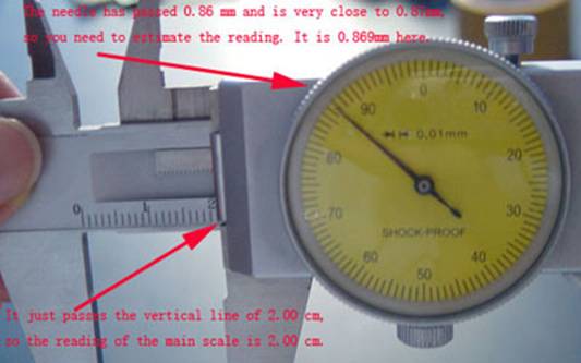 How to read a dial caliper best sale