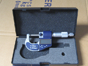 Case for digital micrometer