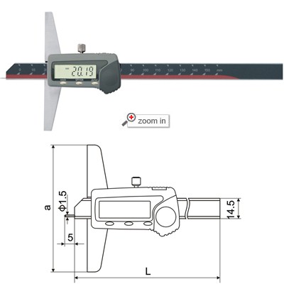 Needle Digital Depth Gauges