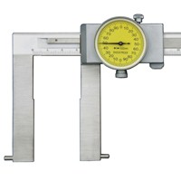 Inside Groove Dial Calipers With Round Points