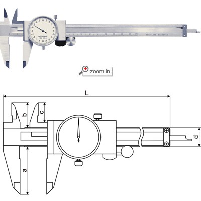 Dial Calipers(Open Block Type)