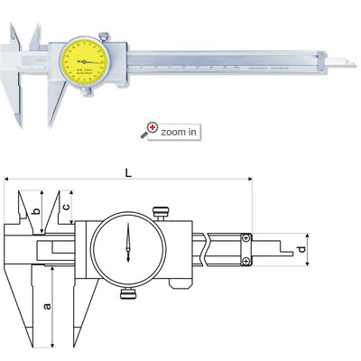 Point Dial Calipers