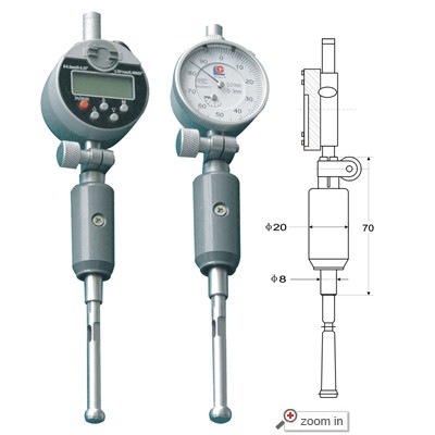 Expanding Head Dial Bore Indicators