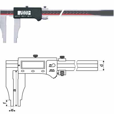 IP66 Waterproof Digital Calipers