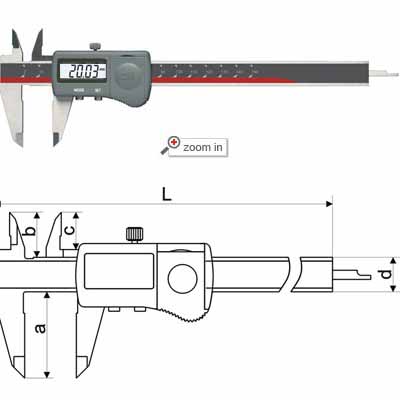 IP65 Waterproof Digital Calipers