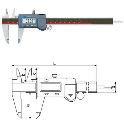 IP54 Waterproof Digital Calipers