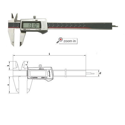 3V Battery Digital Calipers