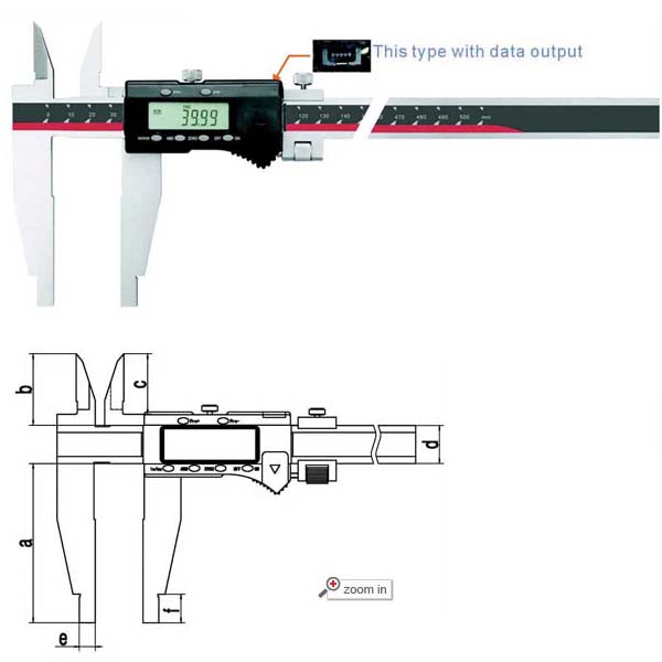 Large Scale Digital Calipers (Max Range: 0-80 inch/2000mm)