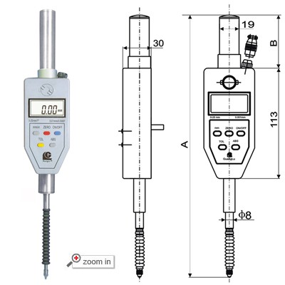 Metal Casing Digital Indicators