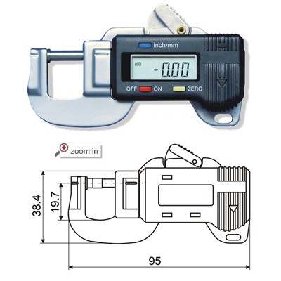 Digital Thickness Gages???Horizontal Type??