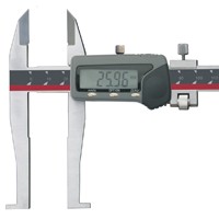 Inside Groove Digital Calipers With Upper Jaws
