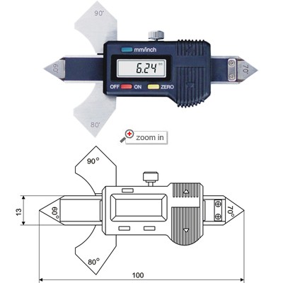 Digital Welding Gages