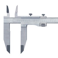 Vernier Calipers With Nib And Sharp Edged Jaws