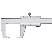 Outside Groove Vernier Calipers With Flat Points(Open Frame)