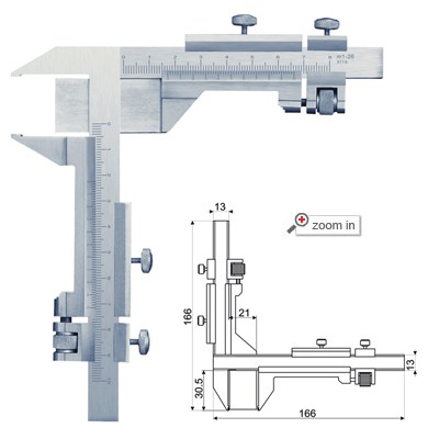 Gear Tooth Vernier Calipers