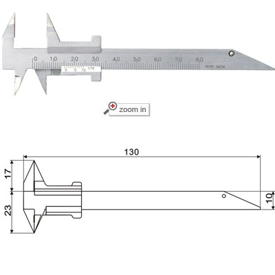 Special Vernier Calipers For Dentists Purposes